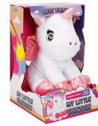 Puffy Friends Jucarie de plus interactiva Micul meu unicorn iluminat