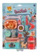 Puffy Friends Set de joaca cu figurine Pet Club