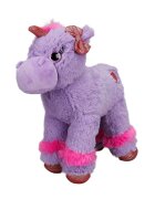 Puffy Friends Unicorn de plus colorat Mov 28 cm