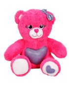 Puffy Friends Ursulet de plus colorat Roz inchis 26 cm