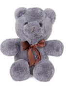 Puffy Friends Ursulet de plus cu funda Gri 20 cm