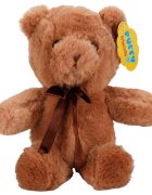 Puffy Friends Ursulet de plus cu funda Maro 20 cm