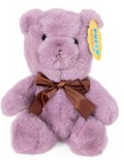 Puffy Friends Ursulet de plus cu funda Mov 20 cm