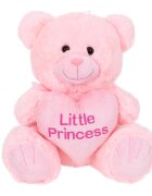 Puffy Friends Ursulet de plus cu inima Little Princess Roz 45 cm