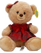 Puffy Friends Ursulet de plus cu rochita 32 cm
