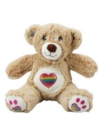 Puffy Friends Ursulet de plus Rainbow Heart Maro 30 cm