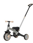 QPlay Tricicleta evolutiva pliabila Stager Argintiu