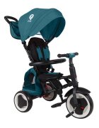 QPlay Tricicleta pliabila Rito Plus Turcoaz