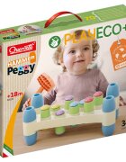 Quercetti Jucarie bebelusi Hammer Peggy Play Eco 34 piese