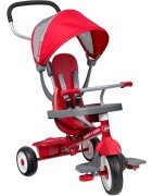 RADIO FLYER Tricicleta multifunctionala 4 in 1 Rosu