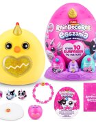 Rainbocorns Jucarie de plus surpriza Eggzania Mini Mania