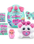 Rainbocorns Jucarie surpriza de plus Catelus Unicorn Curcubeu S3