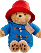 Rainbow Designs Jucarie de plus Ursuletul Paddington cu haina albastra asezat 30 cm