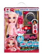 Rainbow High Papusa Creative Crystals Bella Parker 121367EUC
