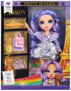 Rainbow High Papusa Pretty in Paris Fashion Violet 248798EUC