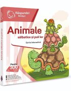 Raspundel Istetel Carte interactiva Animale salbatice si puii lor