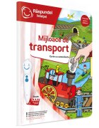 Raspundel Istetel Carte interactiva cu autocolante Mijloace de transport