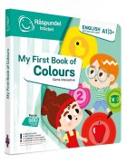 Raspundel Istetel Carte interactiva My first book of colors Limba engleza
