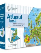 Raspundel Istetel Carte interactiva si creion Atlasul Lumii