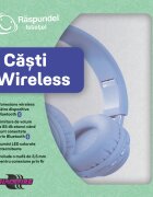 Raspundel Istetel Casti wireless Albastru