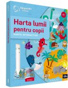 Raspundel Istetel Harta interactiva Harta lumii pentru copii