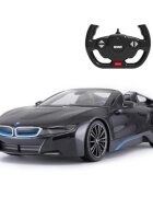 Rastar Masina cu telecomanda BMW I8 Roadster 1:12 Negru