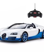 Rastar Masina cu telecomanda Bugatti Veyron Grand Sport Vitesse 1:18 Alb