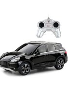 Rastar Masina cu telecomanda Porsche Cayenne Turbo 1:24 Negru