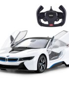 Rastar Masinuta cu telecomanda BMW i8 1:14 Alb