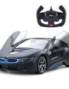 Rastar Masinuta cu telecomanda BMW i8 1:14 Negru