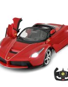 Rastar Masinuta cu telecomanda Ferrari LaFerrari Aperta 1:14 Rosu