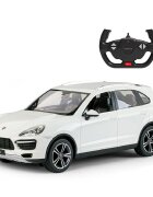 Rastar Masinuta cu telecomanda Porsche Cayenne Turbo 1:14 Alb