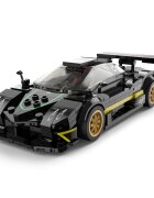 Rastar Set constructie masinuta Pagani Zonda R Negru 1:28 387 piese