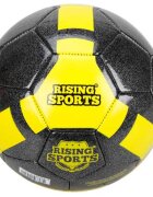 Rising Sports Minge de fotbal cu sclipici Nr 5 Negru