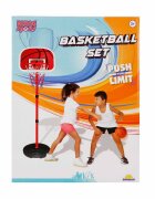 Rising Sports Set cos de baschet cu suport si minge 133 cm