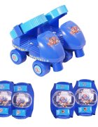 Rising Sports Set patine cu rotile si protectii Paw Patrol Marime 25-31 Albastru