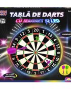 Rising Sports Tabla de darts cu magnet si lumini LED 41 cm