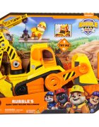 Rubble&Crew Set vehicul cu figurina Rubble & Crew Rubbles Bark Yard Deluxe Bulldozer 6068074