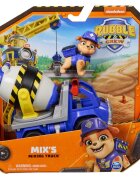 Rubble&Crew Set vehicul de constructie si figurina Rubble & Crew Mix si Mixing Truck 20141510