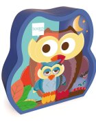 Scratch Puzzle 2 In 1 Bufnita 39 piese