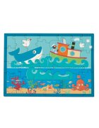 Scratch Puzzle 3D 2 In 1 Ocean 30 Piese