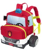 sigikid Rucsac pentru copii Masina de pompieri cu roti si detalii 3D