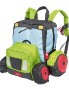 sigikid Rucsac pentru copii Tractor cu roti si detalii 3D