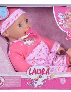 Simba Papusa bebelus cu 25 de sunete Laura 38 cm
