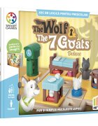 Smart Games Joc de logica cu 48 de provocari The wolf and the 7 goats Deluxe