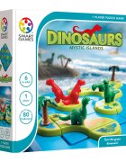 Smart Games Joc de logica cu 80 de provocari Dinosaurs Mystic Islands