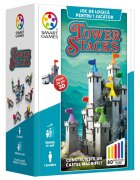Smart Games Joc de logica cu 80 de provocari Tower Stacks