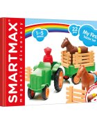 Smart Max Joc magnetic Primul meu tractor 22 piese
