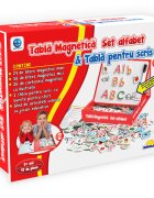 Smile Games Joc educativ Alfabetul pe tableta magnetica 97 piese