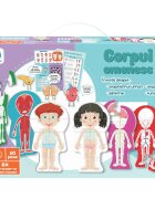 Smile Games Puzzle educativ Corpul omenesc 60 piese